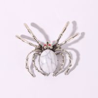 Modern Style Insect Alloy Metal Inlay Artificial Gemstones Women's Brooches sku image 1