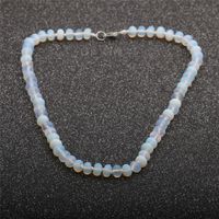 Fashion White Turquoise Knotted Multicolor Necklace sku image 6