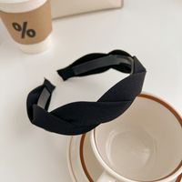 Ins Style Simple Style Solid Color Cloth Hair Band sku image 5