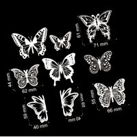 Birthday Butterfly Plastic Decorative Props sku image 5