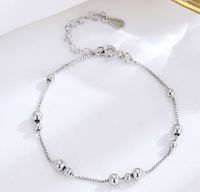 Casual Simple Style Solid Color Sterling Silver Polishing Bracelets main image 3