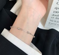 Casual Simple Style Solid Color Sterling Silver Polishing Bracelets main image 2