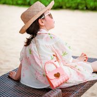 Women's Small All Seasons Silica Gel Heart Shape Cute Square Flip Cover Shoulder Bag main image 1