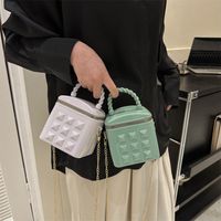 Women's Mini Summer Silica Gel Square Cute Square Zipper Shoulder Bag main image 3