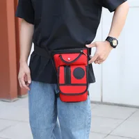 Men's Streetwear Solid Color Oxford Cloth Waist Bags sku image 3