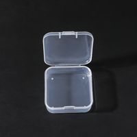 Simple Style Transparent Plastic Jewelry Boxes main image 4