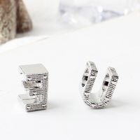 Basic Letter Alloy Plating Jewelry Accessories main image 2