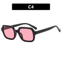 Cool Style Solid Color Ac Square Full Frame Women's Sunglasses sku image 4