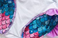 Girl's Cute Marine Style Beach Fish Scales One Pieces 1 Piece main image 2