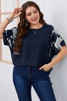 Commute Solid Color Polyester Ruffles Blouse main image 5