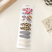 Sweet Solid Color Cloth Pleated Hair Clip sku image 8
