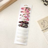 Sweet Solid Color Cloth Pleated Hair Clip sku image 10