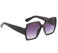 Classic Style Streetwear Square Ac Square Full Frame Women's Sunglasses sku image 1