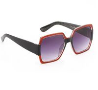 Classic Style Streetwear Square Ac Square Full Frame Women's Sunglasses sku image 6