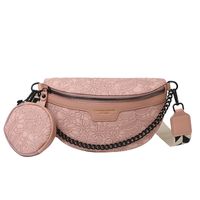 Women's Streetwear Solid Color Pu Leather Waist Bags sku image 3