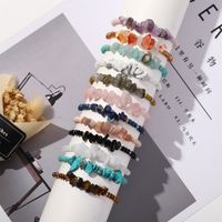 Casual Geometric Natural Stone Irregular Knitting Bracelets main image 5