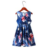 Casual Animal Stripe Camouflage Polyester Girls Dresses main image 4