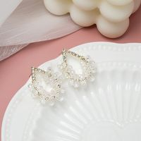1 Pair Pastoral Fruit Artificial Crystal Plating Women's Earrings sku image 6