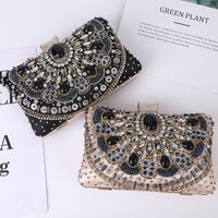 Satin Flower Square Evening Bags sku image 2