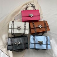 Women's Small All Seasons Pu Leather Vintage Style Shoulder Bag Chain Bag main image 1