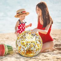 Modern Style Color Block Pvc Beach Ball Swimming Accessories One Piece sku image 10