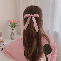 Princess Bow Knot Cloth Hair Clip sku image 6