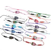 Fashion Unicorn Butterfly Elephant Beaded Rope Women's Bracelets 1 Set sku image 14