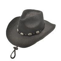 Women's Vacation Beach Solid Color Wide Eaves Straw Hat sku image 1