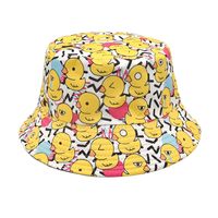 Unisex Cute Duck Wide Eaves Bucket Hat sku image 2