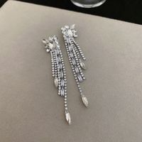 Simple Style Geometric Alloy Artificial Gemstones Women's Earrings 1 Pair sku image 47