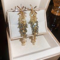 Simple Style Geometric Alloy Artificial Gemstones Women's Earrings 1 Pair sku image 107