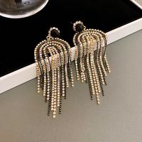 Simple Style Geometric Alloy Artificial Gemstones Women's Earrings 1 Pair sku image 87