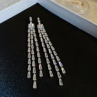 Simple Style Geometric Alloy Artificial Gemstones Women's Earrings 1 Pair sku image 99