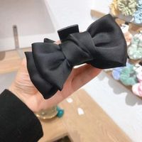 Classic Style Bow Knot Cloth Hair Claws sku image 7