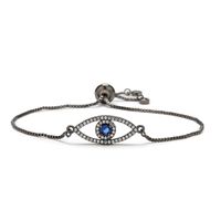 Kupfer Glam Klassischer Stil Geometrisch Teufels Auge Hand Von Fatima Überzug Inlay Zirkon Armbänder sku image 2