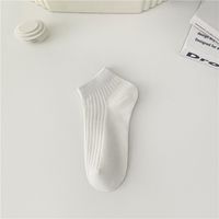 Unisex Sports Solid Color Cotton Printing Crew Socks A Pair sku image 14