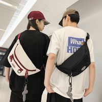 Men's Streetwear Solid Color Nylon Waist Bags main image 5