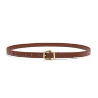 Streetwear Solid Color Pu Leather Alloy Women's Leather Belts main image 5
