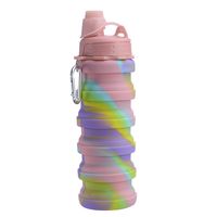 Casual Tie Dye Silica Gel Water Bottles main image 6