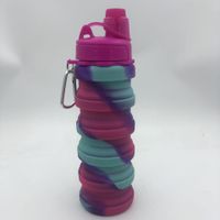 Casual Tie Dye Silica Gel Water Bottles sku image 15