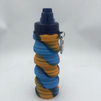 Casual Tie Dye Silica Gel Water Bottles sku image 16
