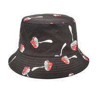 Unisex Cartoon Style Mushroom Wide Eaves Bucket Hat sku image 29