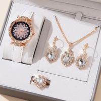 Casual Water Droplets Buckle Quartz Women's Watches sku image 15