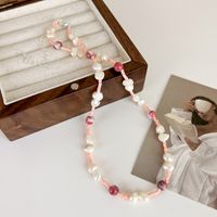 Mode Printemps Et D'été Doux Rose Double Coloré Et Perles Collier En Alliage sku image 54