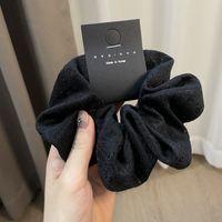 Fashion Solid Color Cloth Hollow Out Hair Tie sku image 22