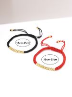 Commute Round Rope Copper Braid Women's Bracelets main image 3