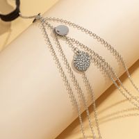 Casual Vacation Simple Style Irregular Round Iron Copper Wholesale Leg Chain main image 4