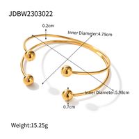 Wholesale Casual Classic Style Geometric Stainless Steel Plating 18k Gold Plated Rings Earrings Necklace sku image 10