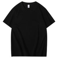 Unisex T-shirt Short Sleeve T-shirts Patchwork Basic Solid Color main image 6
