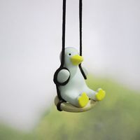 Cute Swing Duck Pendant Car Decoration Supplies sku image 2
